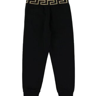 Versace Sweatpants - Sort m. Guld - 8 år (128) - Versace Bukser - Bomuld