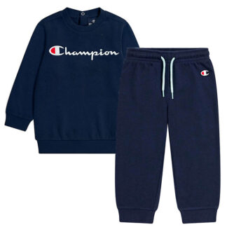Champion Sweatsæt - Sweatshirt/Sweatpants - Navy