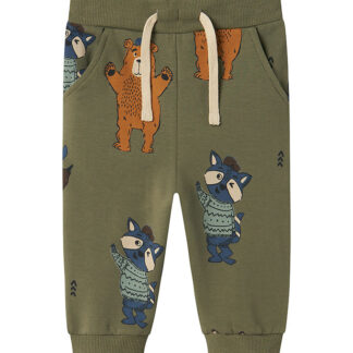 Name It Sweatpants - NmmOlander - Tea Leaf